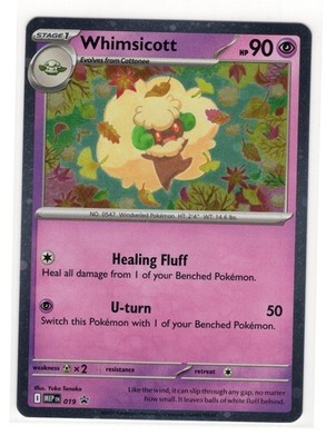 Pokemon Mega Evolution - Black Star Promo - MEP 019 Whimsicott