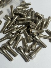 2x Rollei Camera Nickel Screw 2mm X 9.25mm x 3mm 01205.82.2 NOS Parts Rolleiflex