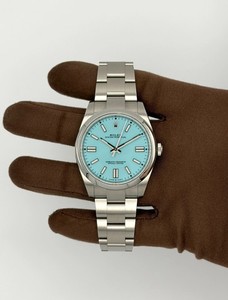 Rolex Oyster Perpetual 41 Turquoise | eBay