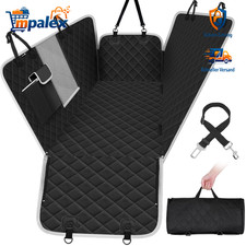 Hundedecke Auto Rückbank 136x146 cm Sichtfenster Seitenschutz