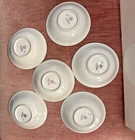 Set of 6 Hand-painted Bowls Porcelain, 5.25", signed  Mauvilles,   Bavaria — photo 8