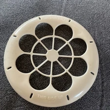 Vintage Rubbermaid Lettuce Crisper 5" Replacement Insert #0033 White for Bowl #4