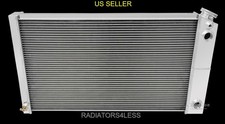 CHAMPION 3 ROW RADIATOR CHEVY TRUCK PICKUP C10 DUAL PASS 28" WIDE CORE LS SWAP