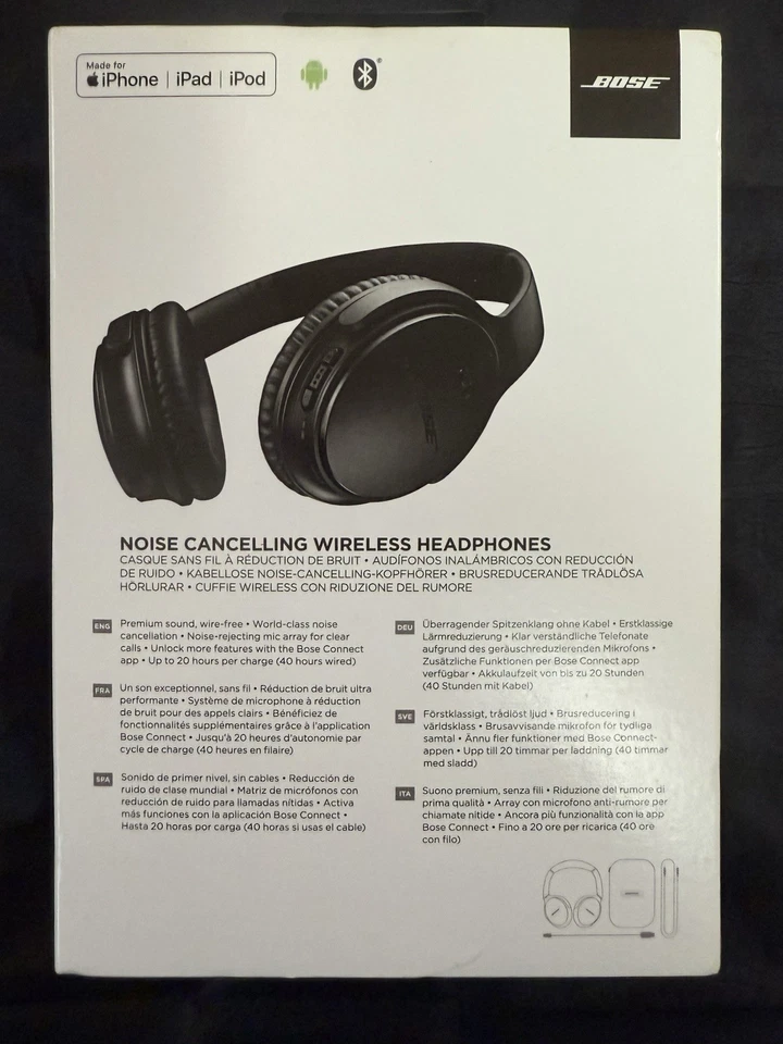 Bose QuietComfort 35 Wireless Headphones - Black - image 3 of 4