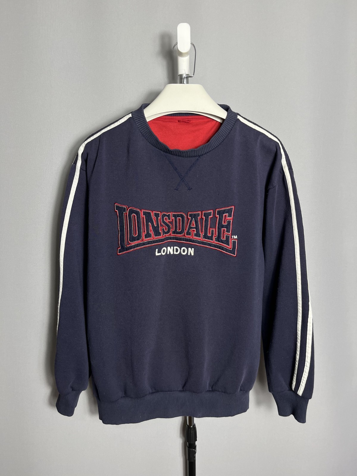 Lonsdale London vintage mens sweatshirt sportswear Sz XL
