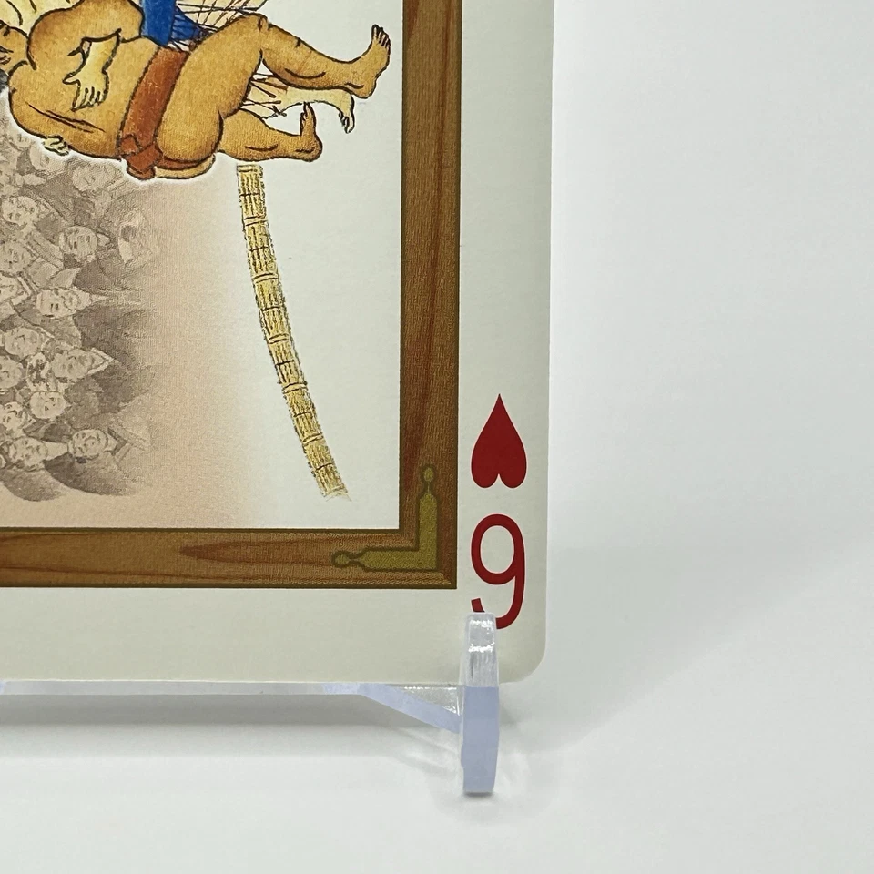 Sumo playing cards Kimedashi From Japan Japanese traditional Sports Vintage #6 - Image 4 of 4