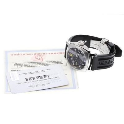 Officine Panerai Ferrari Scuderia FER00009 45mm SS Automatic Watch #C3878