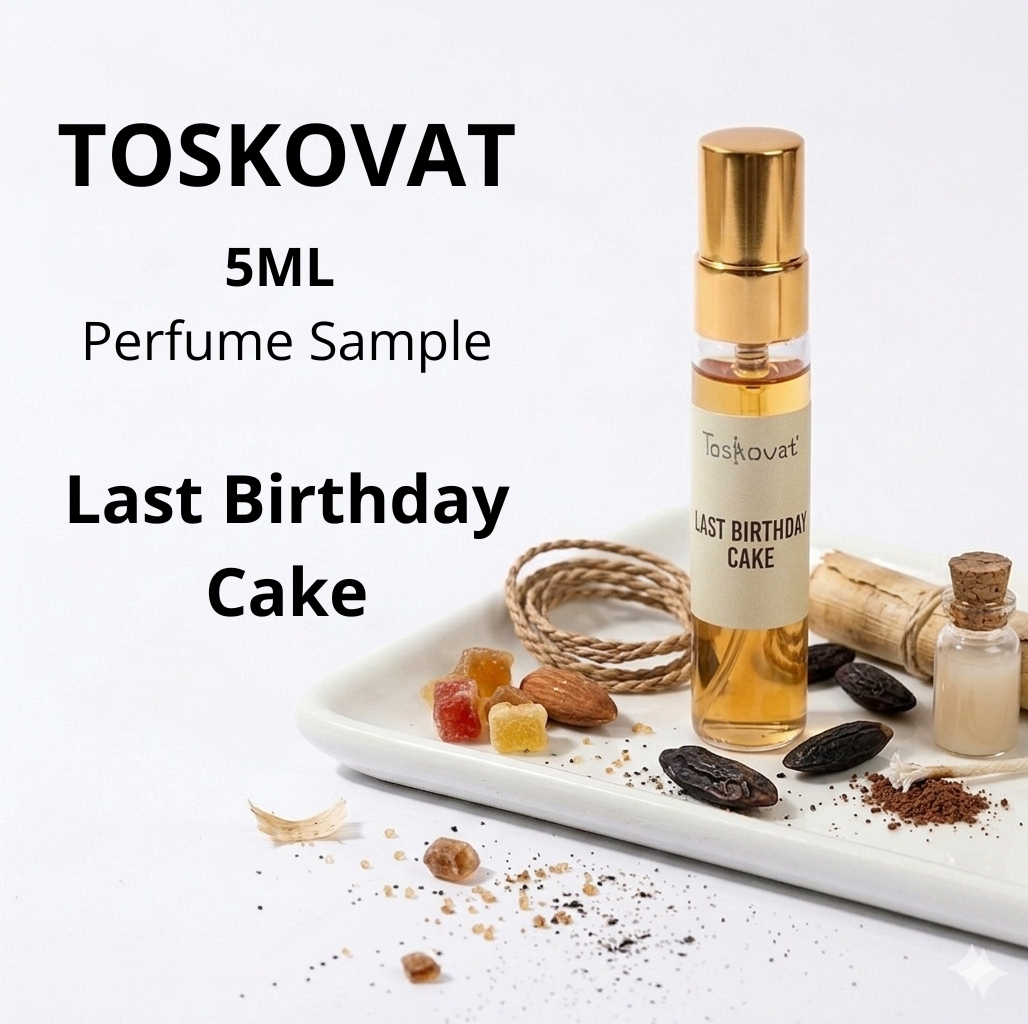Toskovat - Last Birthday Cake 5ml EDP Limited Very Rare Travel