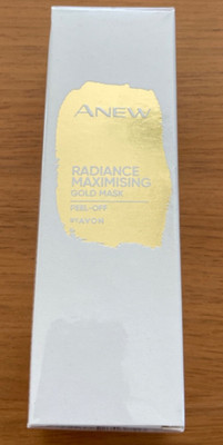 Avon Anew Radiance Maximising Gold Mask Peel-Off 75ml Neu OVP