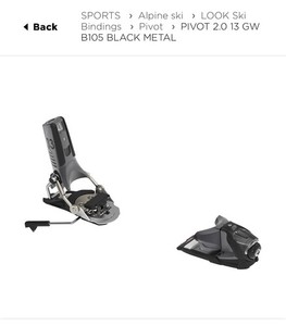Look Pivot Ski Bindings | eBay