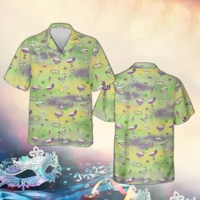 Funny Leprechaun Beer St Patrick's Day Hawaiian Shirt Lucky Irish Celebration