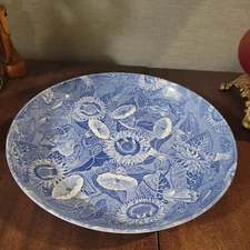 SUNFLOWER PASTA BOWL from SPODE BLUE ROOM Collection 11.75" by 1.5" England~MINT