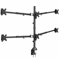 VIVO Telescoping Extra Tall Hex Ultrawide 27" to 38" Monitor Desk Mount