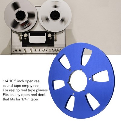 Empty Tape Reel Replacement 1/4 10.5 Inch Open Reel Empty Tape Reel For ...