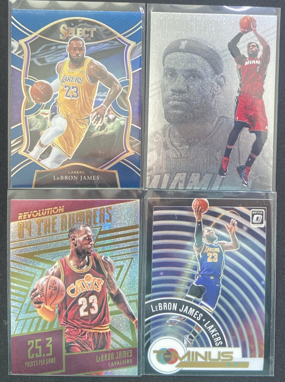 2012 Intrigue LeBron James #60 Miami Heat MVP + Select Holo Optic Insert