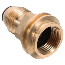 Gas Tank Connector Propane Quick Fittings Camping Tool Stove Adapter