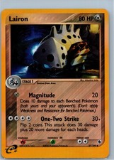 Pokémon TCG 2003  Lairon ex Ruby Sapphire 37/109 Reverse Holo on eBay