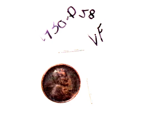 1930-D LINCOLN WHEAT-BACK PENNY - GRADES "VERY FINE"