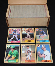 1987 Topps O-Pee-Chee OPC Baseball Complete 396 Card Set - Barry Bonds RC Rookie