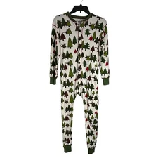 Lazy One Adult XS Holiday/Christmas Flapjack One Piece Pajamas Cabincore Cozy 