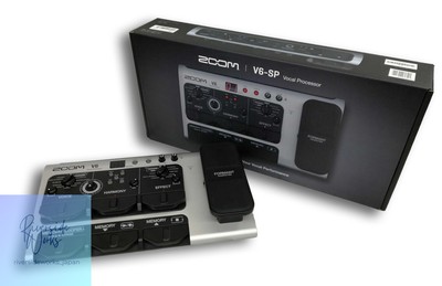 ZOOM V6 Vocal Effects Processor for Singers