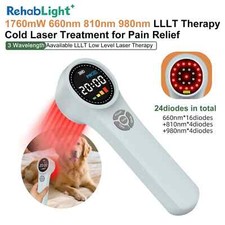 Cold Laser Light Therapy 24 Diode 810nm 980nm for Pet Lick Granuloma Treatment