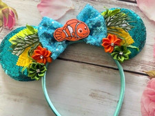 Finding Nemo Mine Mine Mine Minnie Mouse Ears headband- Disneyland- Disney World