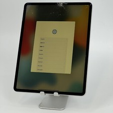 Apple iPad Pro 12.9" 4th Gen. 512GB Silver WiFi Front Glass Cracked