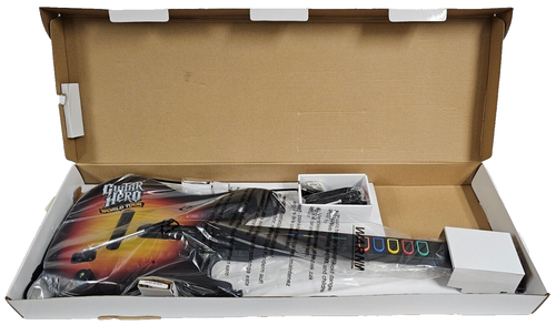 VERY RARE NEW Xbox 360 Wired Guitar Hero World Tour DEMO Kiosk Version 60319.805 - Picture 2 of 9