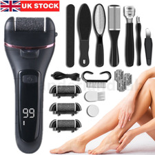Image for Electric Foot File Grinder Dead Hard Skin Callus Remover Feet Pedicure Tool Set