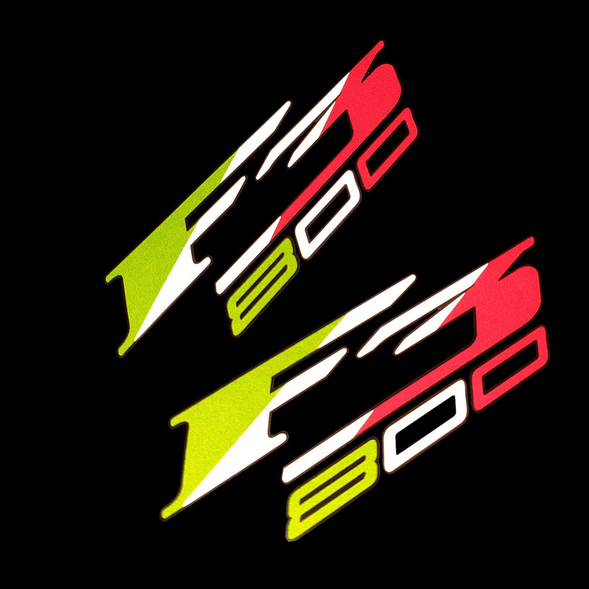 Twisted Melon MV Agusta Brutale 1090 RR motorfiets stickers sticker graphics x 2