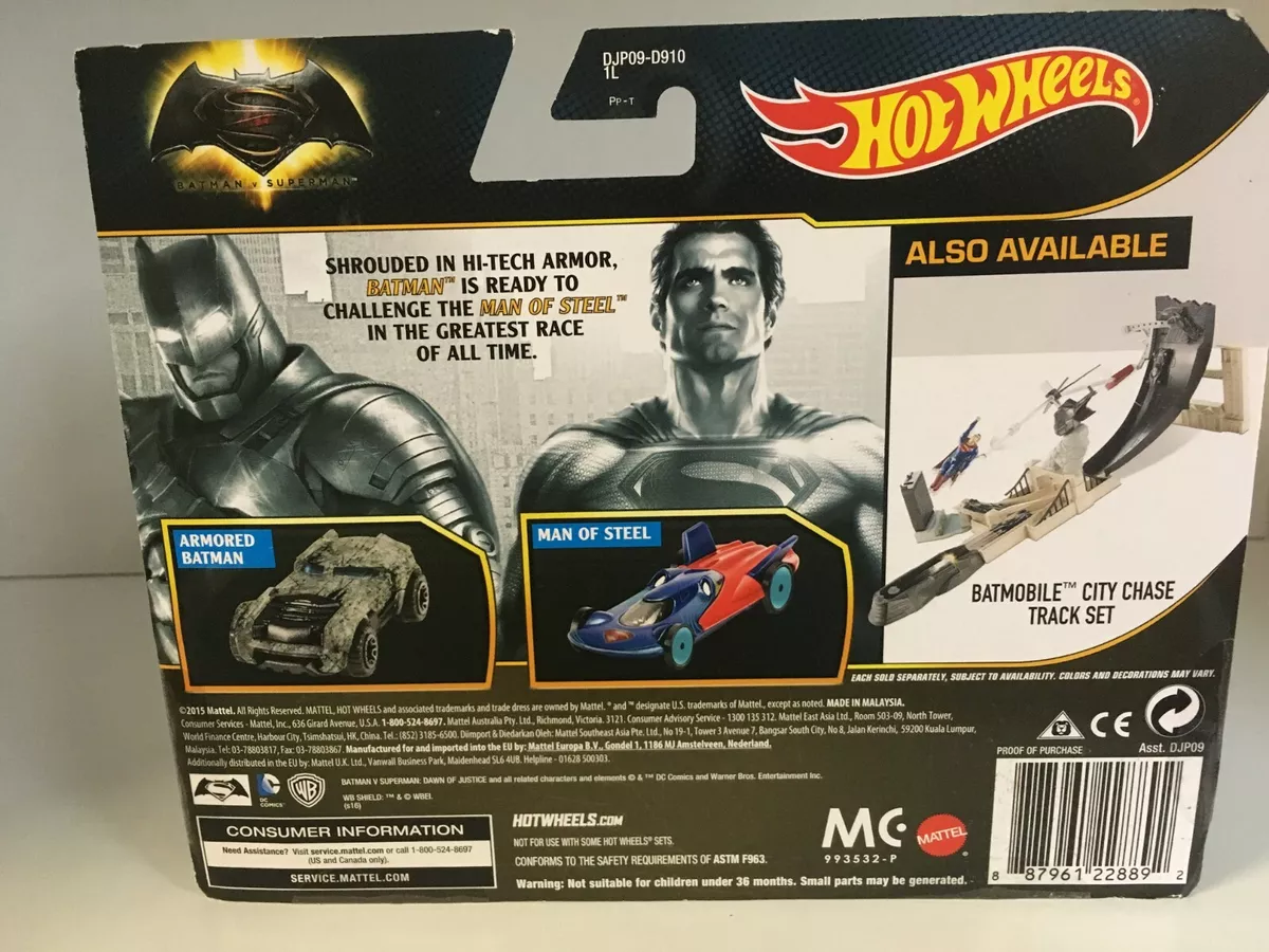 Carrinho Hot Wheels - Batman vs Superman Batmobile - 1:64 - Mattel -  superlegalbrinquedos