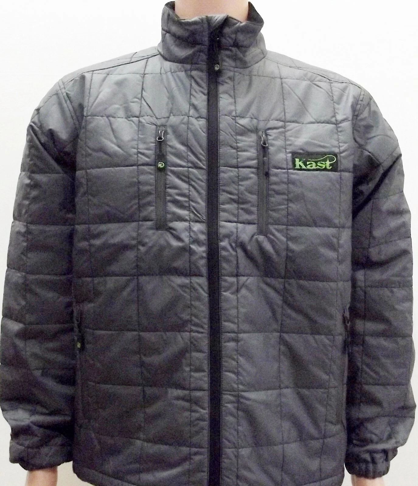Kast Extreme Fishing Gear Hell Razor Fishing Jacket Color Grey Size Small NWT OP
