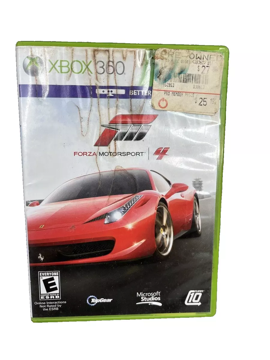 Forza Motorsport 4 (Microsoft Xbox 360, 2011) for sale online