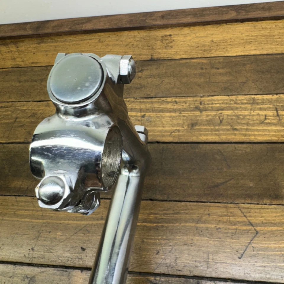 Vintage Track Stem Adjustable Steel Chrome Eroica Bike Fits Taylor Titan Classic - Image 4 of 4
