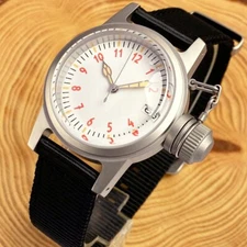 New White dial 36mm Tandorio Watch For Men 20ATM Diving Japan NH35A Movement