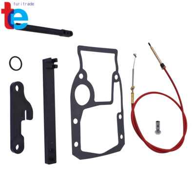 New Shift Cable Kit & Adjustment Tools Gasket Set for OMC Cobra 987661