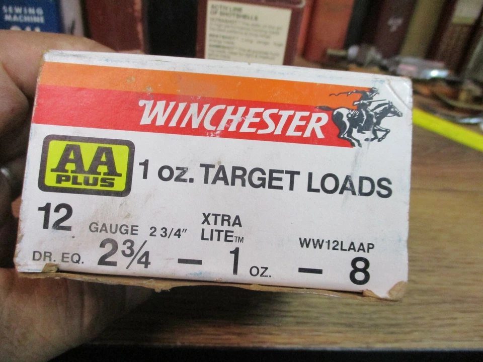 WINCHESTER WESTERN AA PLUS TARGET LOAD shot shell shotgun EMPTY BOX 12 ga - Image 4 of 4