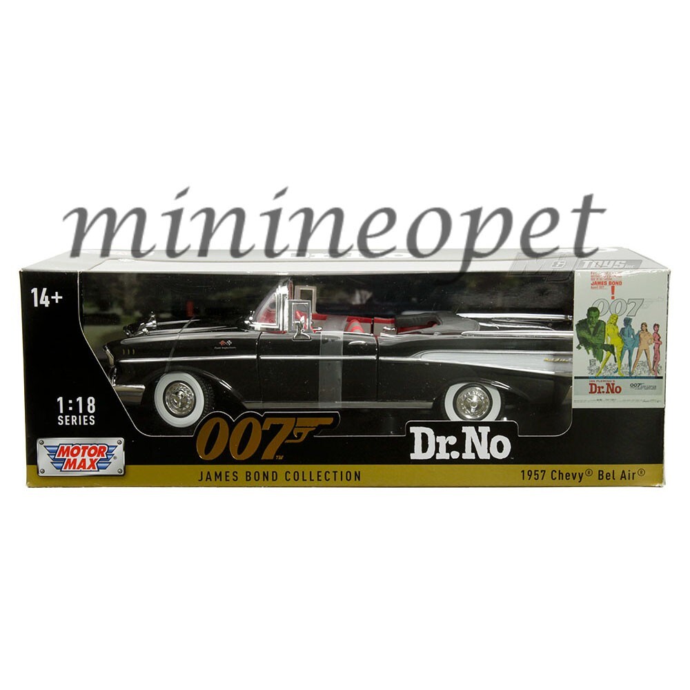 MOTORMAX JAMESD BOND 007 DR. NO 1957 CHEVY BEL AIR CONVERTIBLE 1