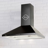 Hammerpreis Gurari Gch 147 Dunstabzugshaube 50Cm 1000M³/H Wandhaube Schwarz