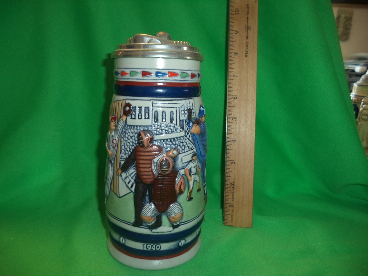 Vintage Avon 1984 Baseball Beer Stein Mug Made In Brazil