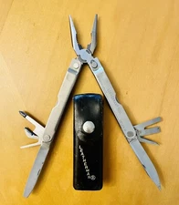 Vintage 1994 Leatherman PST Survival Multi-Tool with Original Case, Pre-Owned.
