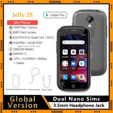 Unihertz Jelly 2E 4G Android 12 Mini Smartphone Unlocked Global Version 4GB+64GB