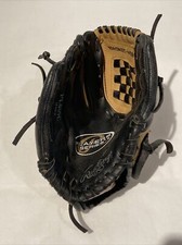 Rawlings PL609C 10 Inch Youth Baseball Glove Left Hand Thrower Black  Tan