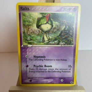 Ralts 60/101 EX Dragon Frontiers Regular Common Pokemon Light Play+