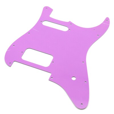 11 Holes SH Guitar Pickguard for FD Tom Delonge Strat Style Guitar 4ply Purple