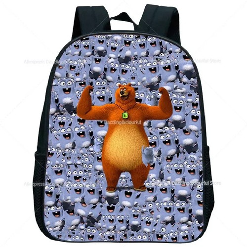 Mochila Grizzy and the Lemmings 12"" Mini Mochila Niños Kindergarten Mochila - Imagen 50 de 53