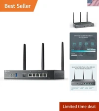 Omada Gigabit AX3000 WiFi 6 VPN Router - Fast 2402 Mbps, LTE Backup & USB 3.0