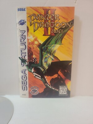 Jeu Panzer Dragoon II Zwei Pour Sega Saturn - Version PAL - Édition Originale 1996 Complète