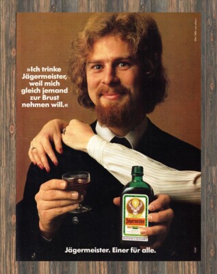 Jägermeister #1484 - Reklame Werbeanzeige Original-Werbung 1978